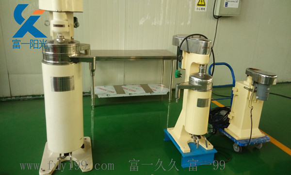 高速管式離心機實拍-富一陽光